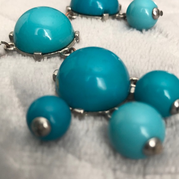 Turquoise color bubble necklace - Picture 3 of 3